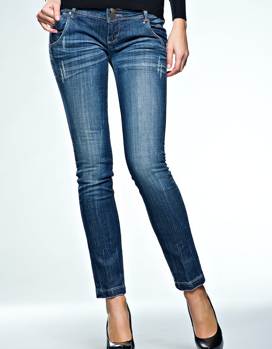 Длина прямых джинсов